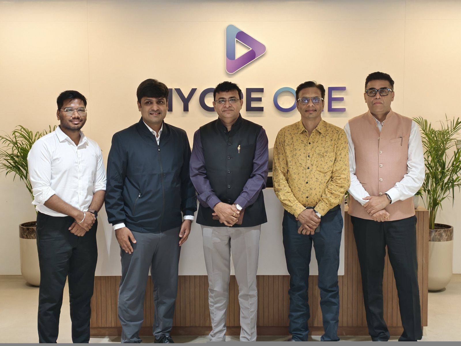 Social Eye Foundation and MYCPE ONE representatives at the MYCPE ONE office.